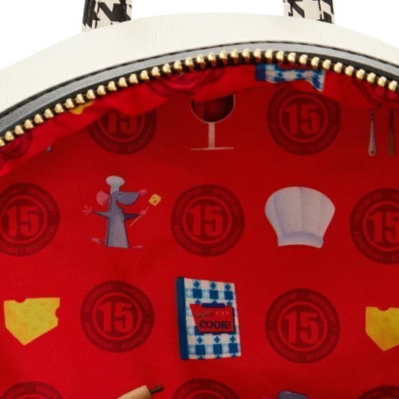 Loungefly Disney Pixar Ratatouille 15th Anniversary Little‎ Chef Mini Backpack - Picture 7 of 7